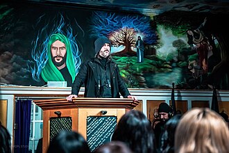 Abdullah Hashem at AROPL headquarters